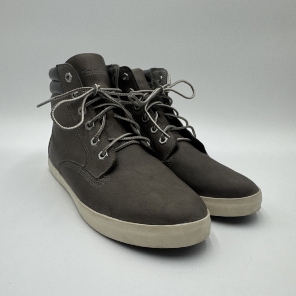 Timberland Women's Dausette Sneaker Boots Lace Up Size 10 Grey Fall Comfy